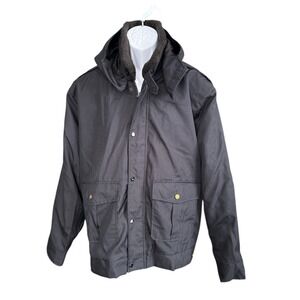 National Patrol Navy Bomber Jacket, Medium, Security, Police, Guard Winter Coat